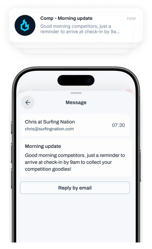 Notifications app preview